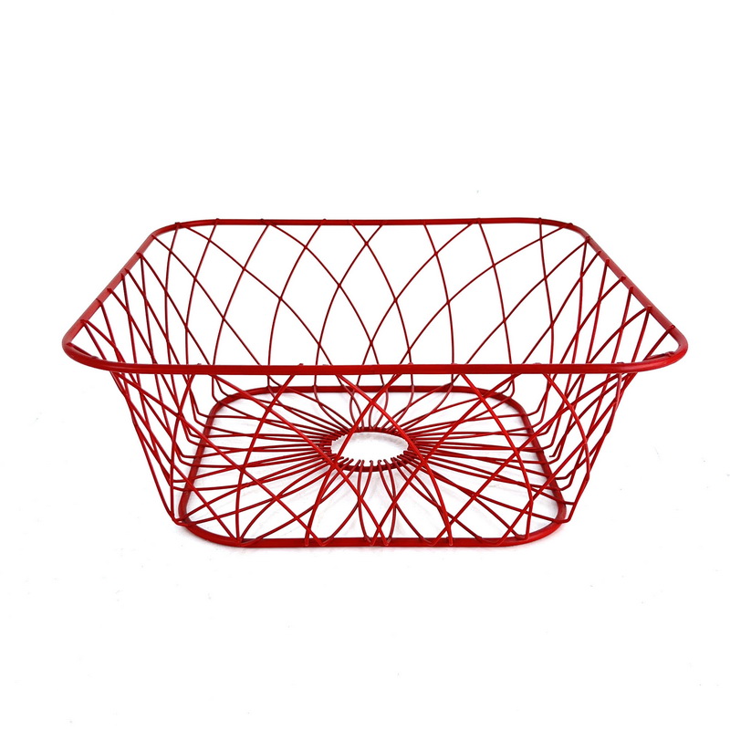 Wire storage basket