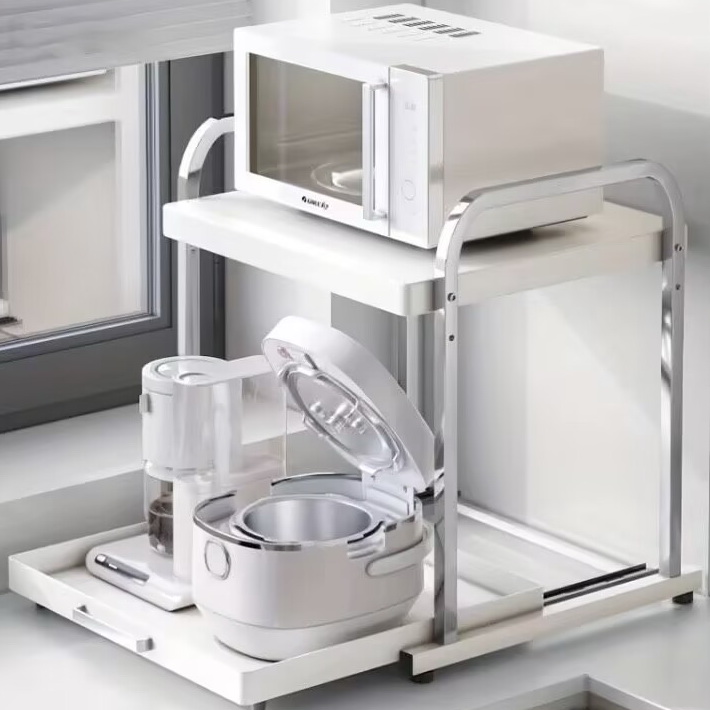 Premium Kitchen Storage Rack – Maximize Your Kitchen Space with Style