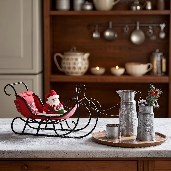 The Christmas Sleigh Saga: Winter Romanticism in Iron Kitchenware