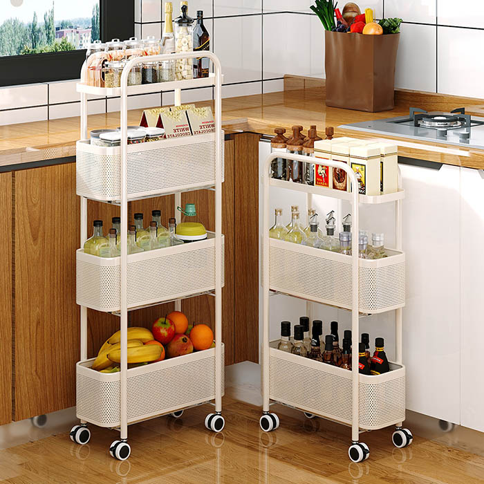 Space Magician! Clip Storage Cart - Big Wisdom in Small Corners, Here Comes the Home Storage Revolution!