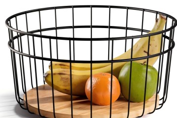 Reconocimiento de Alemania: Cómo nuestra cesta de frutas de alambre de metal mejoró la estética y la funcionalidad de su cocina
