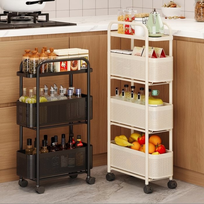 Revolutionizing the kitchen storage experience -- New push-pull storage trolley frees up every inch of space
