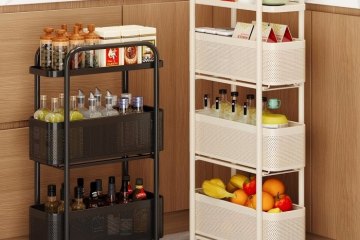 Revolucionando la experiencia de almacenamiento en la cocina: el nuevo carrito de almacenamiento push-pull libera cada centímetro de espacio