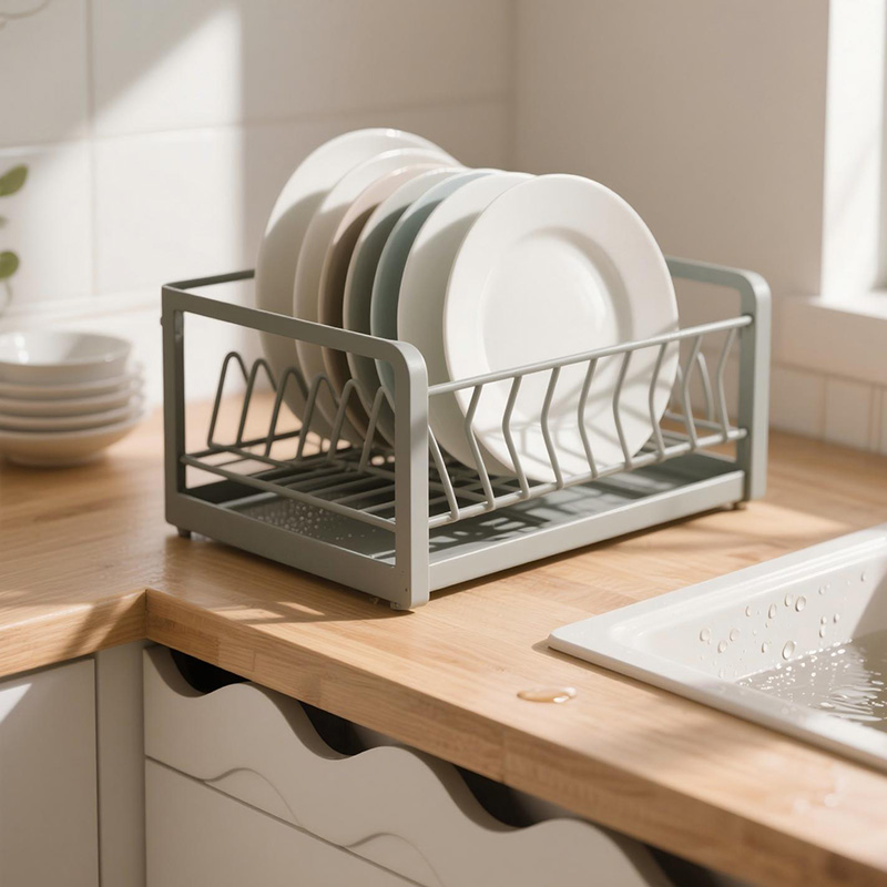 Carbon Steel Kitchen Cabinet Shelf Rack