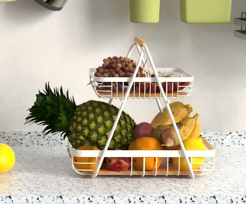 2-tier kitchen organizer