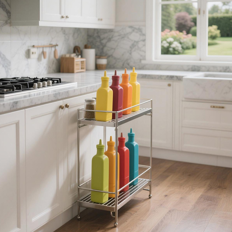 Corner Kitchen Storage Rack