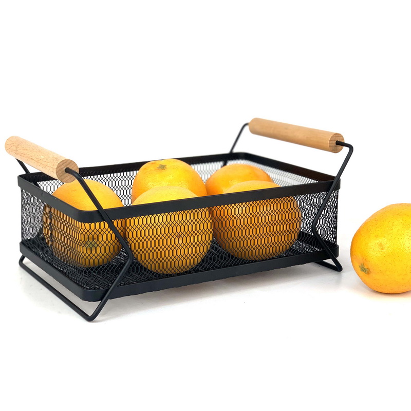 Outdoor Mesh Toy Storage Baskets Organizer With Handle