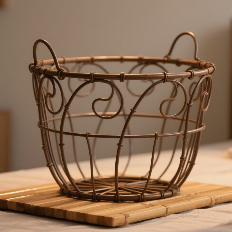 wire basket organizer