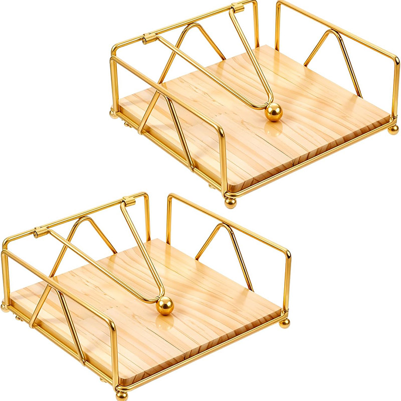 Wooden Modern Napkin Holder