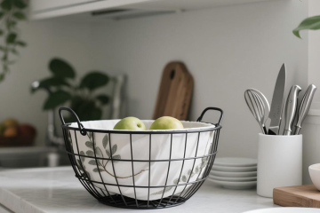 Die heitere Sch?nheitsgeschichte des Obstkorbs aus Eisen im nordischen Stil