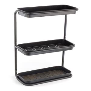 エレガントな3段収納ラック