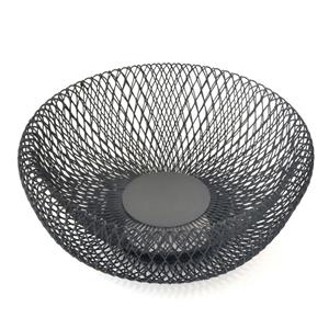 Powder Coated Wire Fruit Storage Basket for Countertop Fruit Storage