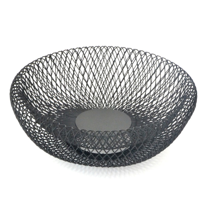 Powder Coated Wire Fruit Storage Basket for Countertop Fruit Storage