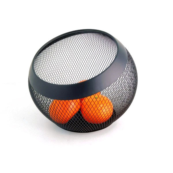 Round Iron Mesh Fruit Basket