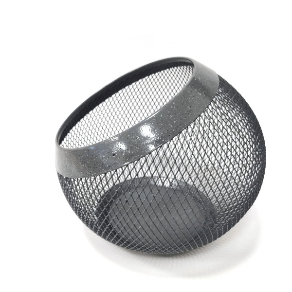 Round Iron Mesh Fruit Basket