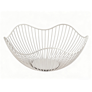 2-stöckiger Obst- und Gemüsekorb aus Metall – Praktische Obstkörbe aus Metall für frisches Obst und Gemüse