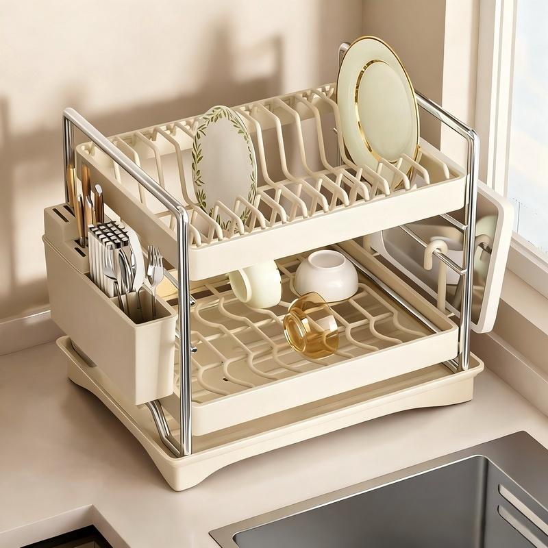 ESCURRIDOR DE PLATOS DE 2 NIVELES