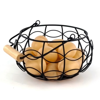 Sie suchen eine schicke Möglichkeit, Eier aufzubewahren? Probieren Sie diesen Eierkorb!