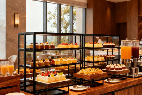 ชั้นวางของสำหรับจัดแสดงสินค้าสามารถใช้งานได้เฉพาะในโรงอาหารอย่างเงียบๆ เท่านั้นหรือ?