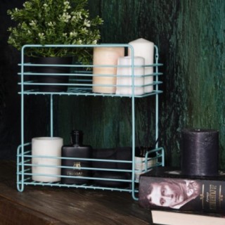 ชั้นวางของสองชั้นที่ดูหรูหรา