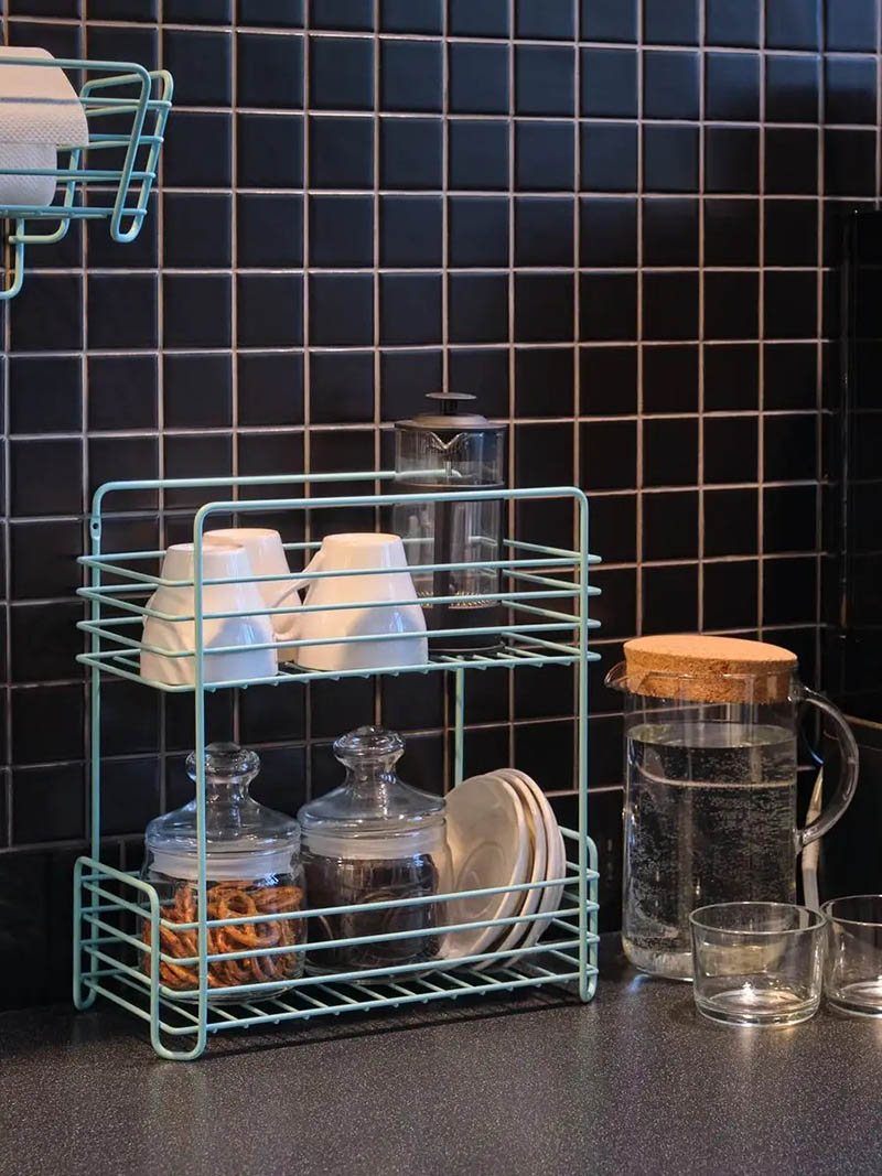 Elegant Two-tier Storage Rack