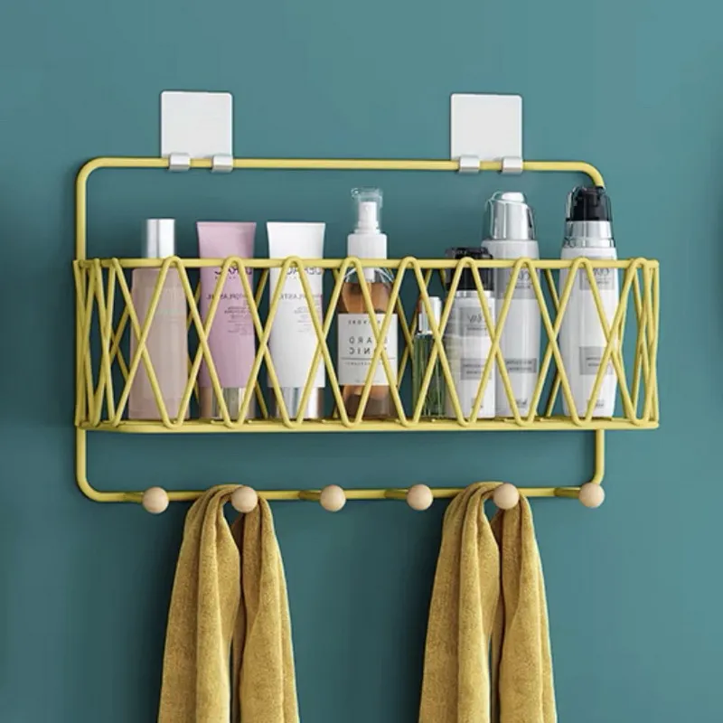 bathroom rack