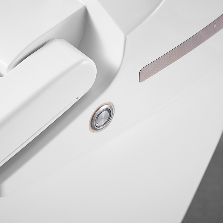 فوهة مستشعر أوتوماتيكية أنيقة لتنظيف المرحاض الذكي