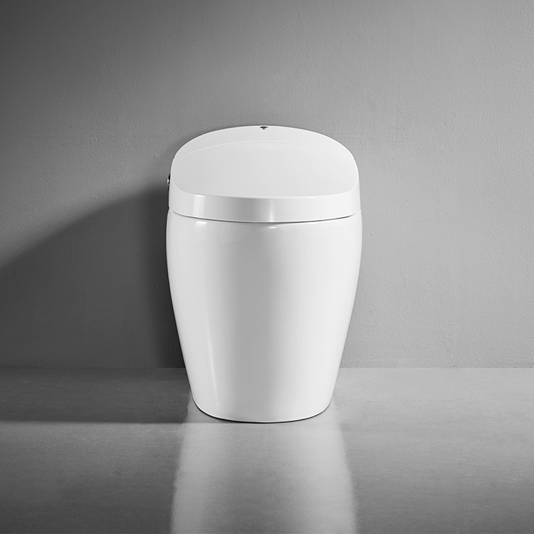 فوهة مستشعر أوتوماتيكية أنيقة لتنظيف المرحاض الذكي