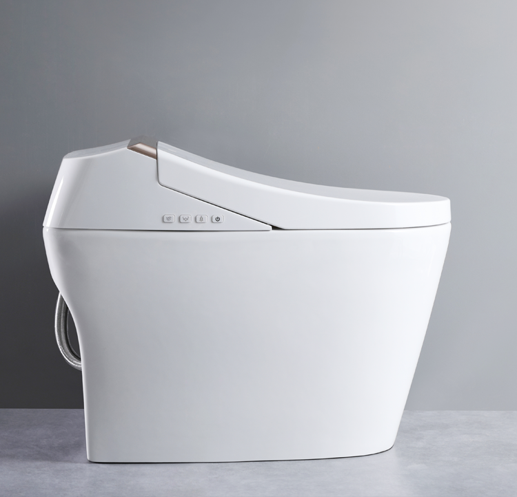 Ванная комната Самоочищающийся интеллектуальный туалет с дистанционным управлением