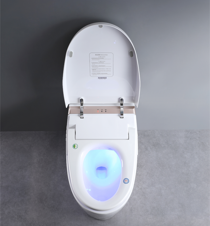 Ванная комната Самоочищающийся интеллектуальный туалет с дистанционным управлением