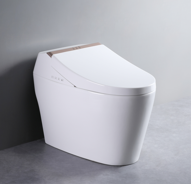 Ванная комната Самоочищающийся интеллектуальный туалет с дистанционным управлением
