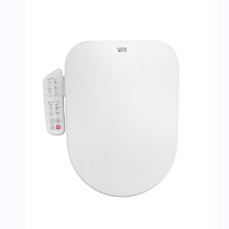 Bảng điều khiển bên nắp nhà vệ sinh sưởi ấm thông minh tự làm sạch