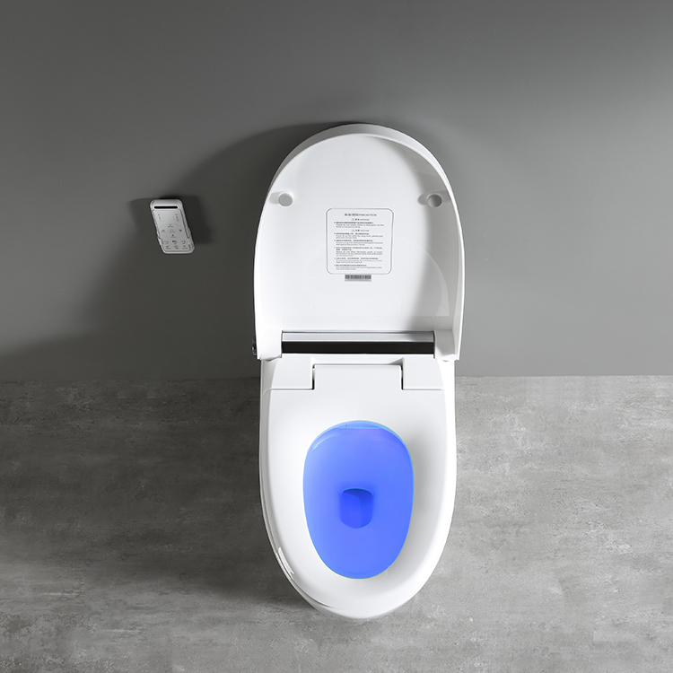 Intelligente Damentoilette mit Fernbedienung