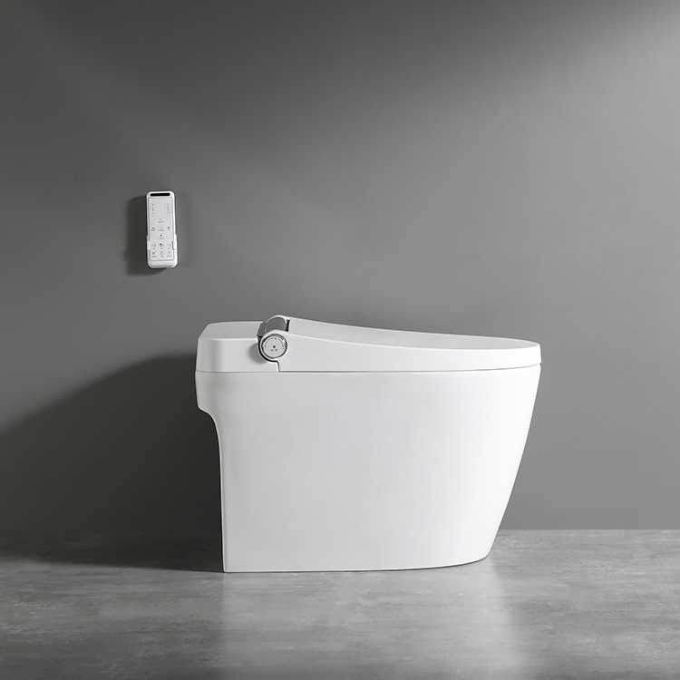 Intelligente Damentoilette mit Fernbedienung