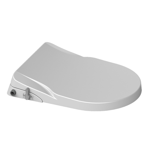 Non-electricity D Shape Self Cleaning Toilet Cover Seat
