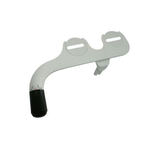 Accesorio de bidé de inodoro no eléctrico de boquilla doble ABS