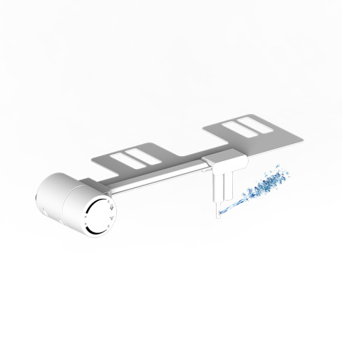 Double Nozzles Hot And Cold Water Regulation Bidet