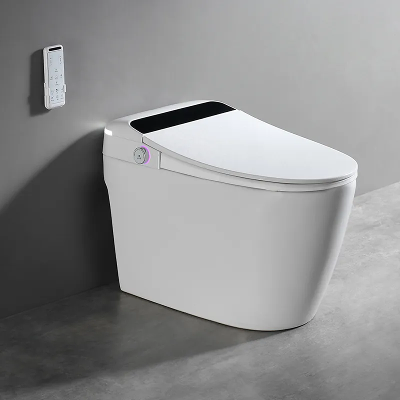 Automatische Fußspültoilette, intelligentes Toiletten-Bidet