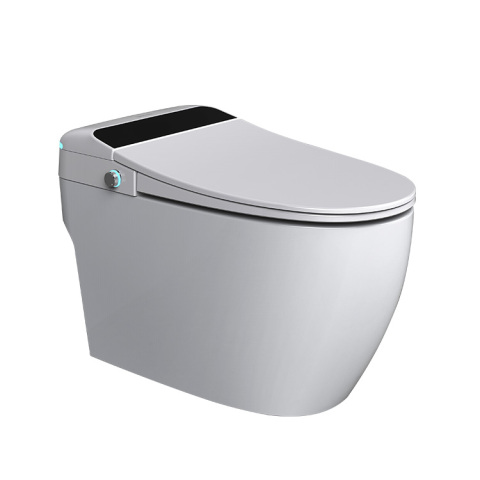 Luminous Lighting Foot Sensor Flip Toilet Smart Toilet