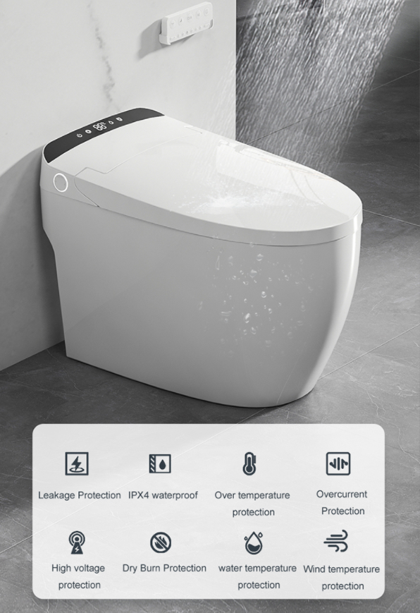 Cost-effective smart toilet