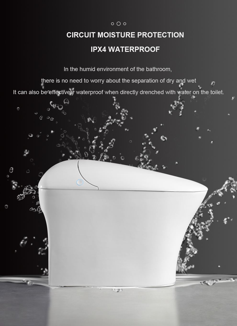 Fragrance purification toilet