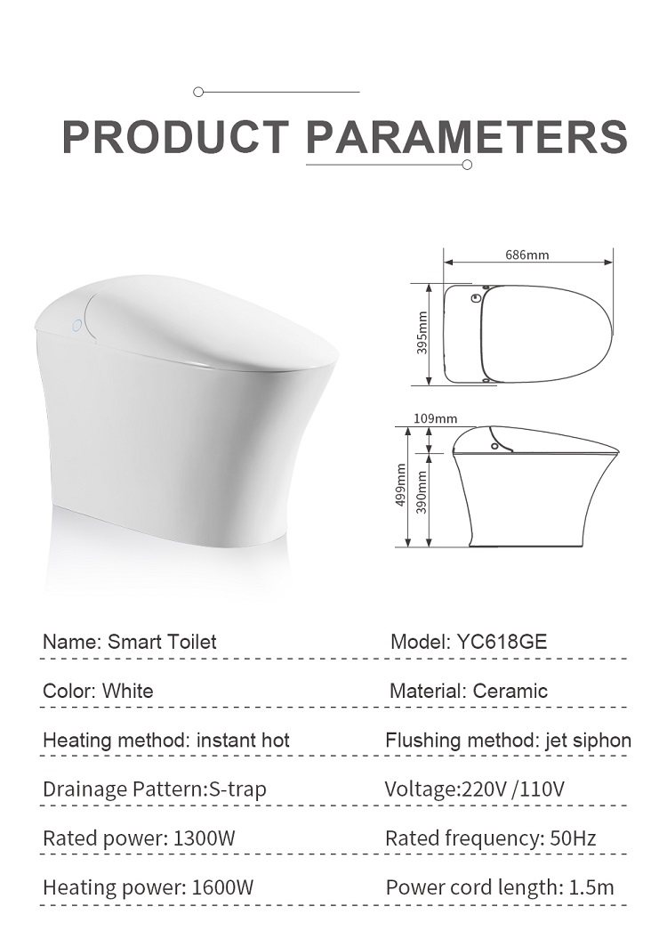 Automatic open toilet