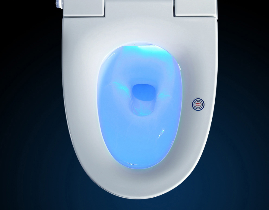 Sensor flushing toilet