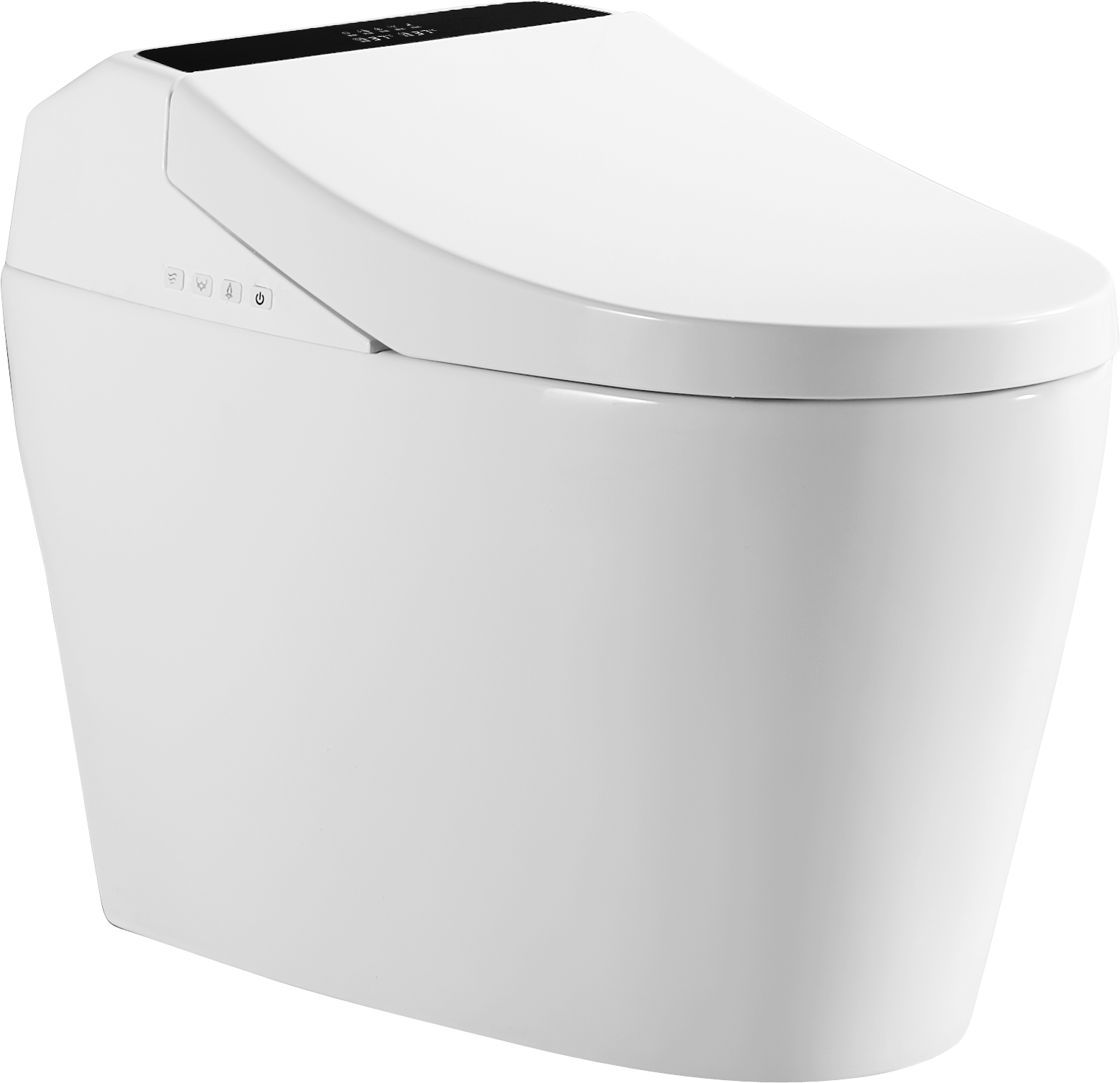 Super siphonic flush toilet