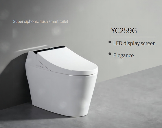 Cold-and-Hot SPA Classic Design Smart Toilet_YC259G