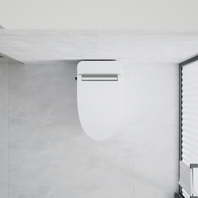 Intelligente Toilette mit Fußinduktionsspülung für Hotels