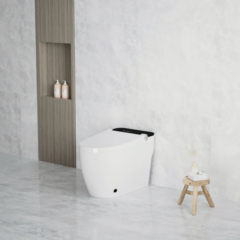 Einteiliges intelligentes WC-Bidet mit automatischer Spülung