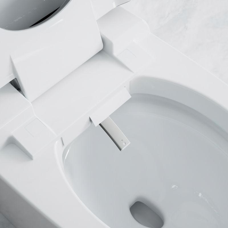 Esterilización UV con inodoro inteligente con pantalla LED