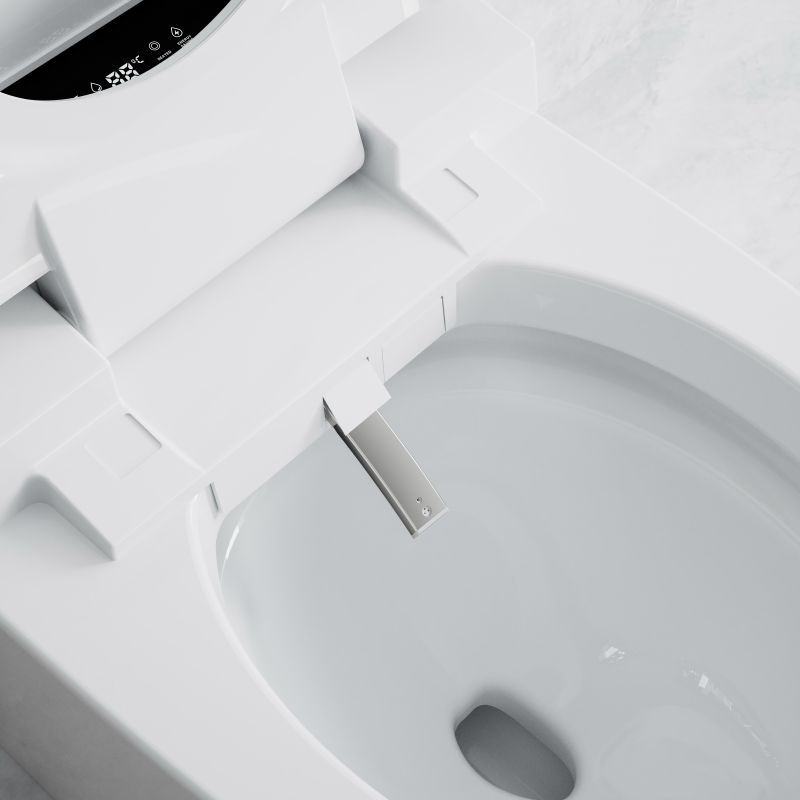 Inodoro inteligente de una pieza con control remoto