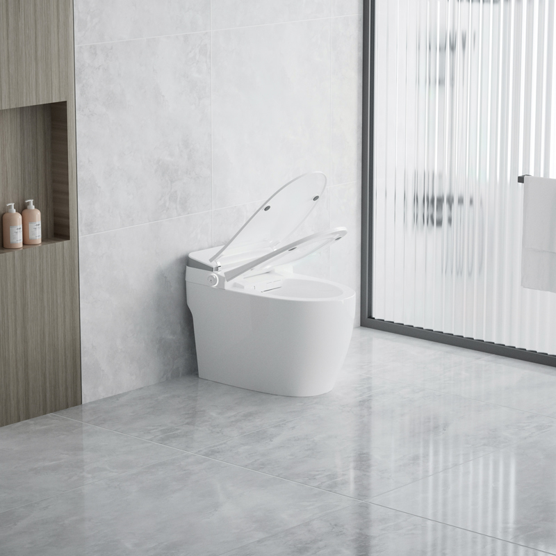 กาลักน้ำ ฟลัช โถปัสสาวะหญิง ยูวี ฆ่าเชื้อ ฉลาด ห้องน้ำ